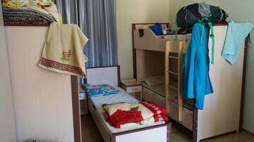 Фото номера Односпальная кровать в общем номере с 4 кроватями Хостелы TJ+ Hostel г. Батуми 4