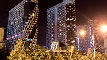 Фото номера Кровать в общем номере с 4 кроватями Хостелы Rock Hostel First Line г. Батуми 36