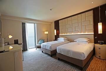 Фото номера Двухместный номер с 2 отдельными кроватями Отель Hilton Batumi г. Батуми 2