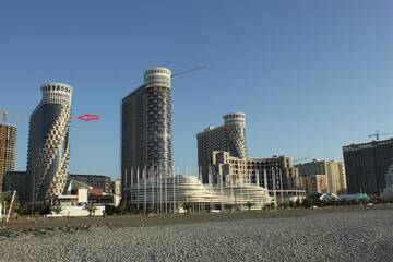 Фото номера Апартаменты-студио Апарт-отели Apart Hotel Sea Towers Batumi г. Батуми 11
