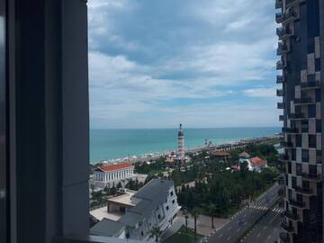 Фото номера Апартаменты с видом на море Апарт-отели ApartHotel in Orbi Sea Towers г. Батуми 6