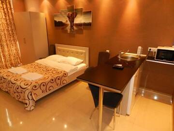 Фото номера Апартаменты с видом на море Апарт-отели ApartHotel in Orbi Sea Towers г. Батуми 24