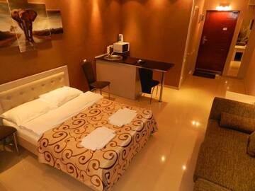 Фото номера Апартаменты с видом на море Апарт-отели ApartHotel in Orbi Sea Towers г. Батуми 25