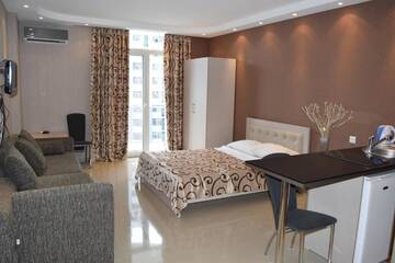 Фото номера Апартаменты с видом на море Апарт-отели ApartHotel in Orbi Sea Towers г. Батуми 26