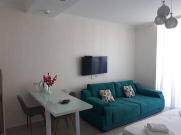 Фото номера Апартаменты с видом на море Апарт-отели ApartHotel in Orbi Sea Towers г. Батуми 5