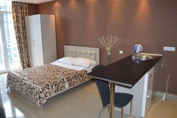Фото номера Апартаменты с видом на море Апарт-отели ApartHotel in Orbi Sea Towers г. Батуми 35