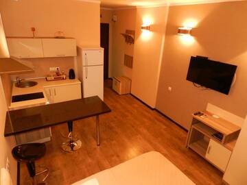 Фото номера Апартаменты-студио с видом на море Апарт-отели ApartHotel in Orbi Sea Towers г. Батуми 9