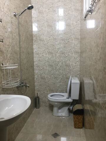 Фото номера Двухместный номер с 2 отдельными кроватями и дополнительной кроватью Гостевой дом Hotel Liza г. Батуми 13