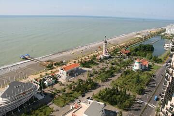 Фото номера Апартаменты в пентхаусе Апарт-отели Apart Hotel Orbi Towers г. Батуми 19