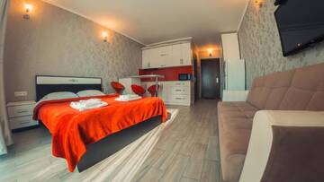 Фото номера Апартаменты с видом на море Апарт-отели Apart Hotel Orbi Towers г. Батуми 4