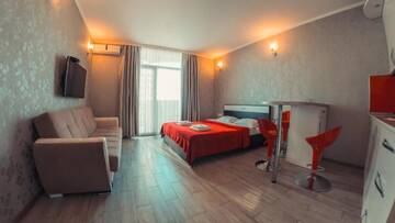 Фото номера Апартаменты с видом на море Апарт-отели Apart Hotel Orbi Towers г. Батуми 7