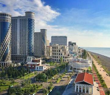 Фото номера Апартаменты с видом на море Апарт-отели Apart Hotel Orbi Towers г. Батуми 11