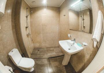 Фото номера Апартаменты с 1 спальней Апарт-отели Apart Hotel Orbi Towers г. Батуми 16