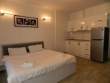 Фото номера Апартаменты с видом на море Апарт-отели Apart Hotel Orbi Towers г. Батуми 5