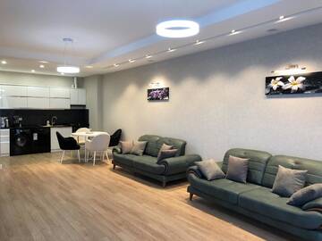 Фото номера Апартаменты с видом на море Апарт-отели Odisea Apart Hotel г. Батуми 2