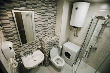 Фото номера Апартаменты с 1 спальней Апарт-отели Panorama Sea Tower г. Батуми 10