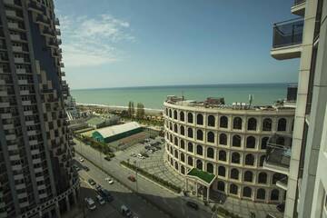 Фото номера Апартаменты с 1 спальней Апарт-отели Panorama Sea Tower г. Батуми 11