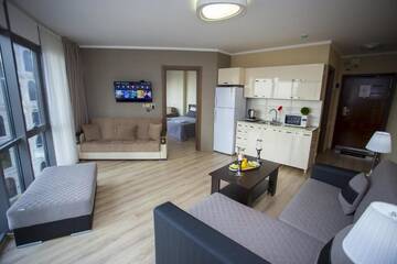 Фото номера Апартаменты Делюкс Отель Blue Star Batumi г. Батуми 43
