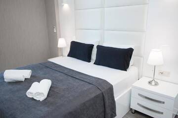 Фото номера Апартаменты-студио с видом на море Апарт-отели Panorama Premium Apartments Batumi г. Батуми 10