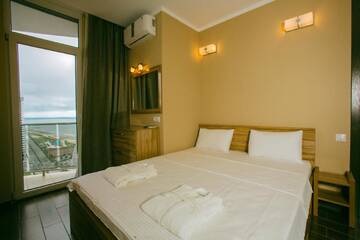 Фото номера Апартаменты с 1 спальней Апарт-отели Panorama Premium Apartments Batumi г. Батуми 24