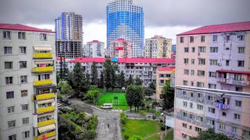 Фото номера Двухместный номер с 2 отдельными кроватями Проживание в семье Apartment Rusudan г. Батуми 7