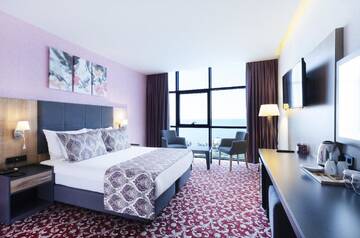 Фото номера Стандартный номер с кроватью размера &quot;king-size&quot; Отель Euphoria Batumi Convention &amp; Casino Hotel г. Батуми 2
