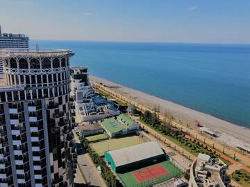 Фото номера Апартаменты-студио с видом на море Апарт-отели BLACK SEA SIDE APARTMENTS г. Батуми 4