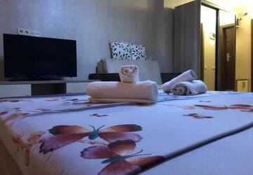 Фото номера Апартаменты-студио с видом на море Апарт-отели BLACK SEA SIDE APARTMENTS г. Батуми 14