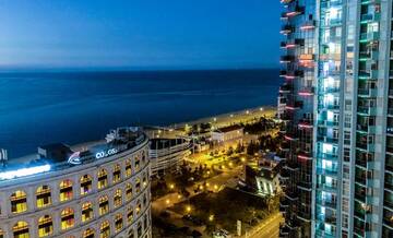 Фото номера Апартаменты-студио с видом на море Апарт-отели BLACK SEA SIDE APARTMENTS г. Батуми 2