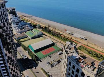 Фото номера Апартаменты-студио с видом на море Апарт-отели BLACK SEA SIDE APARTMENTS г. Батуми 3