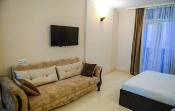 Фото номера Апартаменты-студио с видом на море Апарт-отели BLACK SEA SIDE APARTMENTS г. Батуми 5