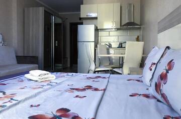 Фото номера Апартаменты-студио с видом на море Апарт-отели BLACK SEA SIDE APARTMENTS г. Батуми 9