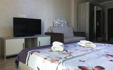 Фото номера Апартаменты-студио с видом на море Апарт-отели BLACK SEA SIDE APARTMENTS г. Батуми 6