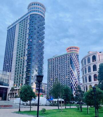 Фото номера Апартаменты с видом на море Отель Hotel Orbi Sea Towers г. Батуми 6