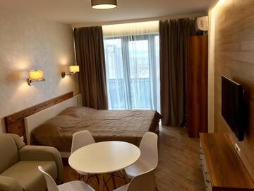 Фото номера Апартаменты-студио с видом на море Апарт-отели Coast Batumi Apart Hotel г. Батуми 39