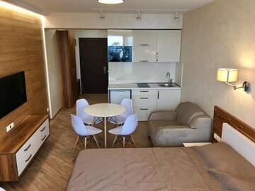 Фото номера Апартаменты-студио с видом на море Апарт-отели Coast Batumi Apart Hotel г. Батуми 10