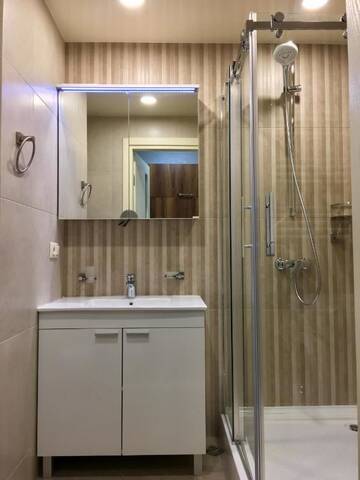 Фото номера Апартаменты-студио с видом на море Апарт-отели Coast Batumi Apart Hotel г. Батуми 18