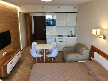 Фото номера Апартаменты-студио с видом на море Апарт-отели Coast Batumi Apart Hotel г. Батуми 54