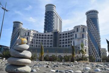 Фото номера Апартаменты с видом на море Апарт-отели Batumi Resort г. Батуми 11