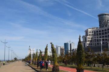 Фото номера Апартаменты с видом на море Апарт-отели Batumi Resort г. Батуми 18