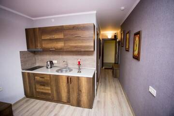 Фото номера Апартаменты с видом на бассейн Отели типа «постель и завтрак» APART HOTEL ORBI RESIDENCE г. Батуми 6
