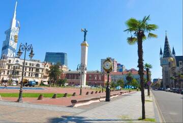 Фото номера Апартаменты с балконом Апарт-отели Sun Apartment Batumi г. Батуми 65