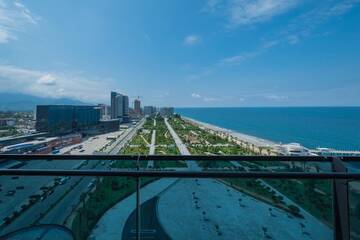 Фото номера Двухместный номер Делюкс с 1 кроватью и видом на море Отель Orbi Beach Tower Hotel Official г. Батуми 7