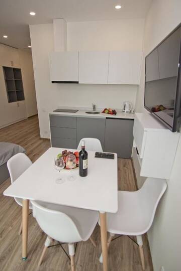 Фото номера Номер-студио с видом на море Апарт-отели Bellevue Residential Hotel Batumi г. Батуми 3
