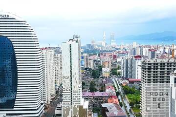 Фото номера Апартаменты с видом на море Апарт-отели ORBI CITY г. Батуми 22