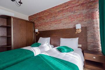 Фото номера Стандартный двухместный номер с 2 отдельными кроватями Отель HOTEL BLOOM г. Батуми 9