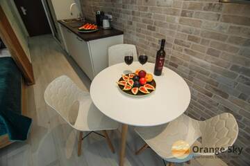 Фото номера Улучшенные апартаменты-студио с видом на море Апарт-отели Orange Sky Apartments Beach Tower г. Батуми 15