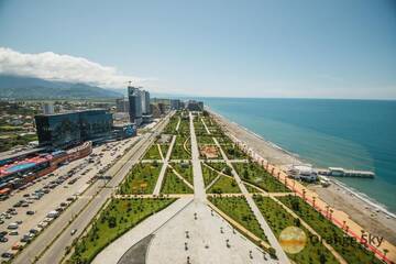Фото номера Улучшенные апартаменты-студио с видом на море Апарт-отели Orange Sky Apartments Beach Tower г. Батуми 23
