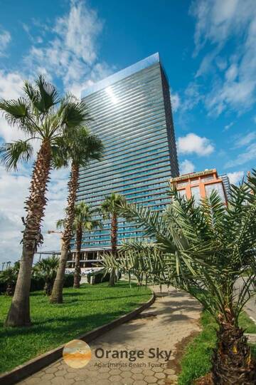 Фото номера Улучшенные апартаменты-студио с видом на море Апарт-отели Orange Sky Apartments Beach Tower г. Батуми 20