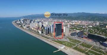 Фото номера Улучшенные апартаменты-студио с видом на море Апарт-отели Orange Sky Apartments Beach Tower г. Батуми 21